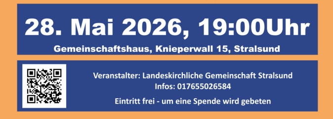 Mutmach-Abend Stralsund von und mit Arno Backhaus zum Thema "ADHS"
